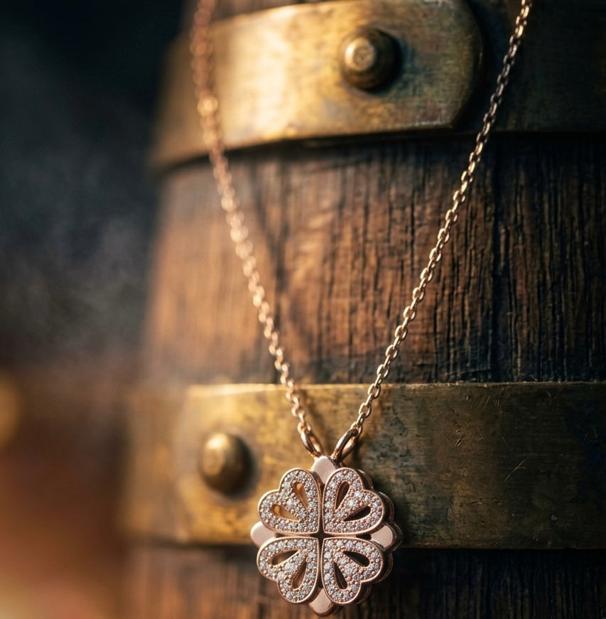 CLOVER HEART PENDANT