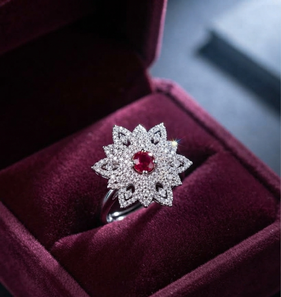THE NOOR-E-FALAK STARBURST RING