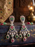 THE ROYAL RAINBOW CHANDELIER EARRINGS
