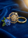 THE "AURA - FLORAL" COCKTAIL RING