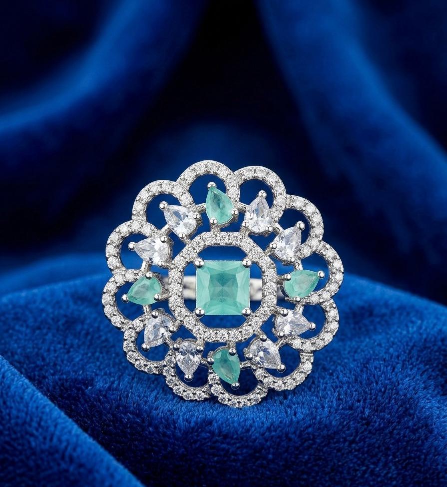 THE ENCHANTED FILIGREE COCKTAIL RING