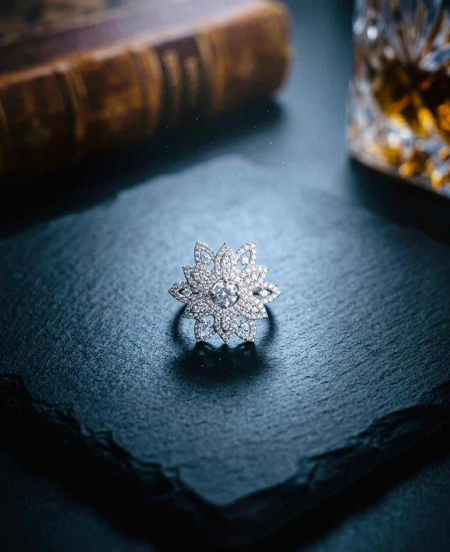 THE NOOR-E-FALAK STARBURST RING