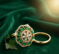 THE "AURA - FLORAL" COCKTAIL RING