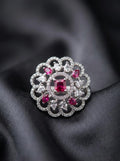 THE ENCHANTED FILIGREE COCKTAIL RING
