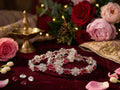 THE CRIMSON PETAL BANGLE SET