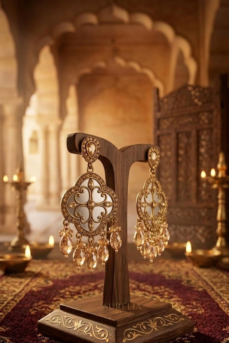 THE SAHASRA MIRROR FILIGREE DROPS