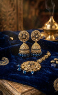 THE NEEL-KAMAL HERITAGE MAANG TIKKA & JHUMKA SET