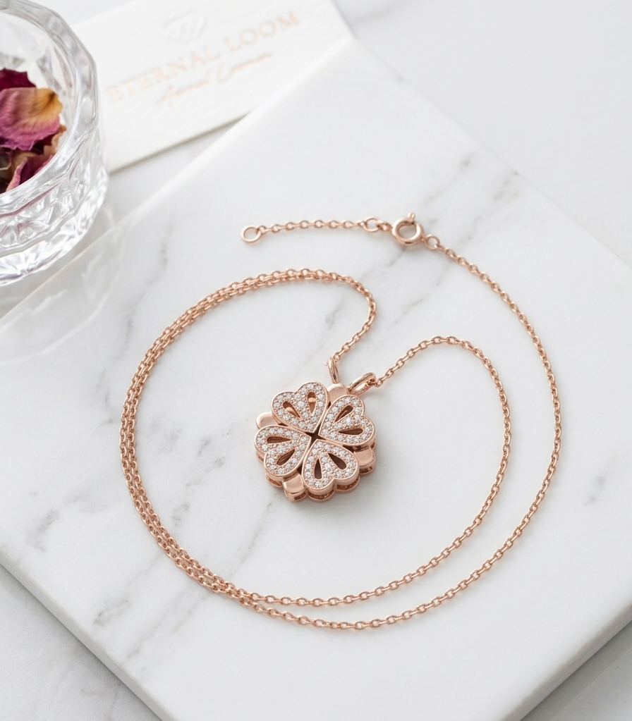 CLOVER HEART PENDANT