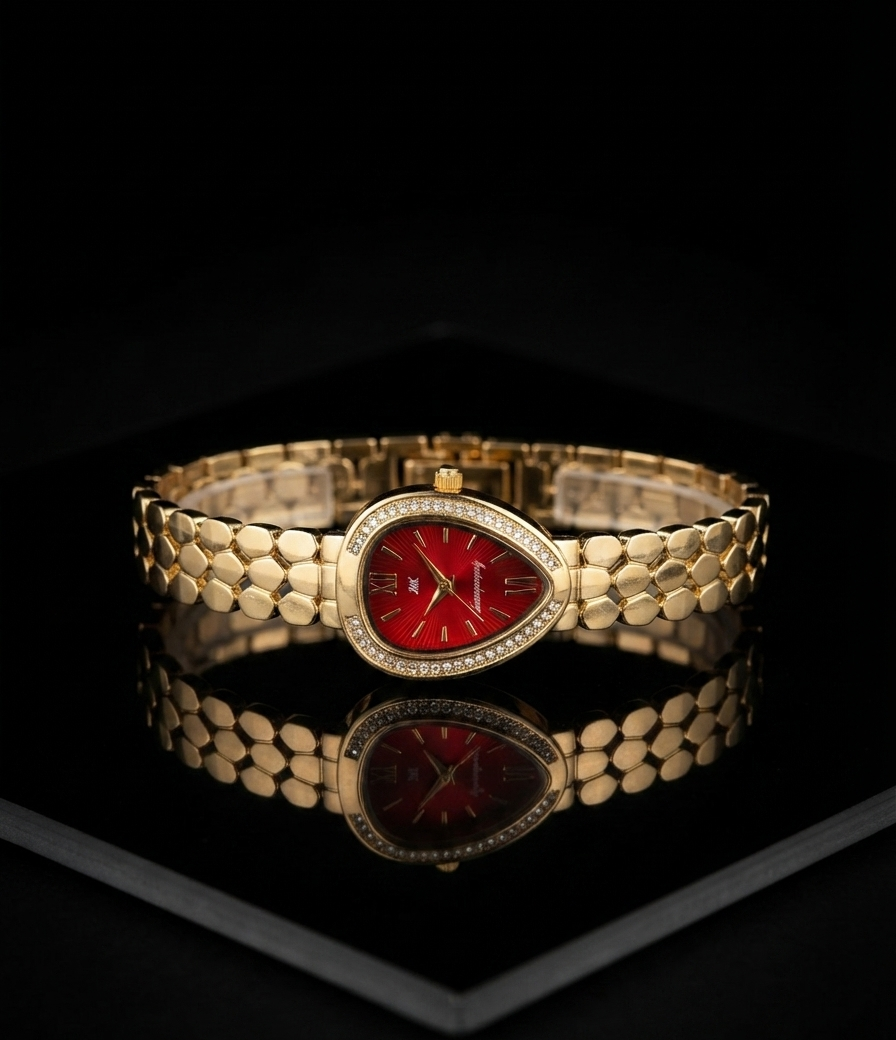 THE RADIANT RUBY HOURGLASS