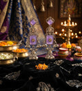 THE INAYA AMETHYST KASHMIRI JHUMKAS