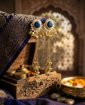 THE NEEL - AMBER KASHMIRI EARRINGS