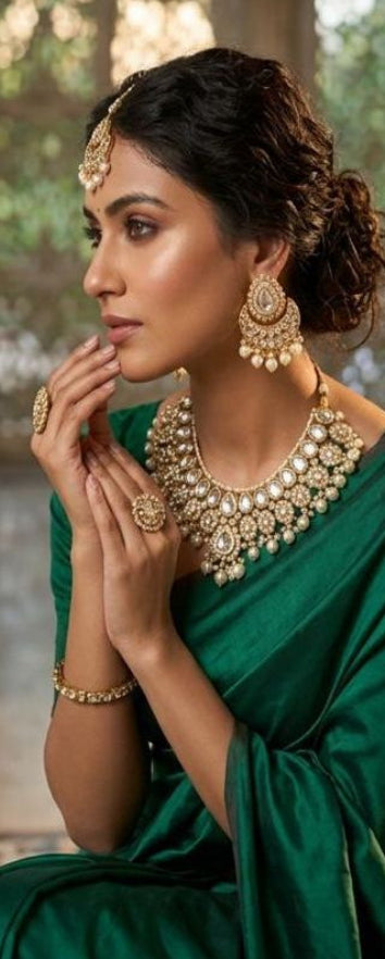 THE CHANDRIKA MOONLIGHT POLKI SET