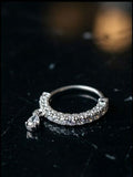 THE CELESTIAL DEWDROP HOOP