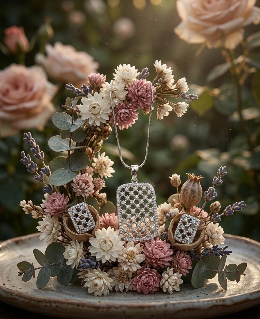THE SILVER LATTICE PAVILION SET