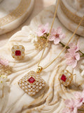 THE ROYAL RUBY LATTICE SET