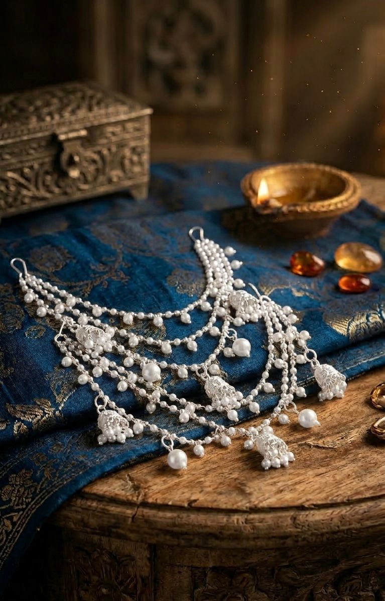 THE HEERA - NOOR SILVER BAHUBALI CHAIN