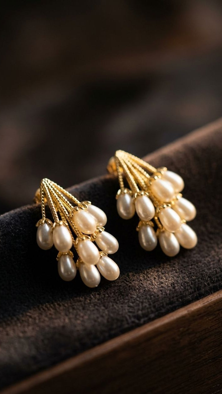 THE CASCADING WILLOW PEARL DROPS